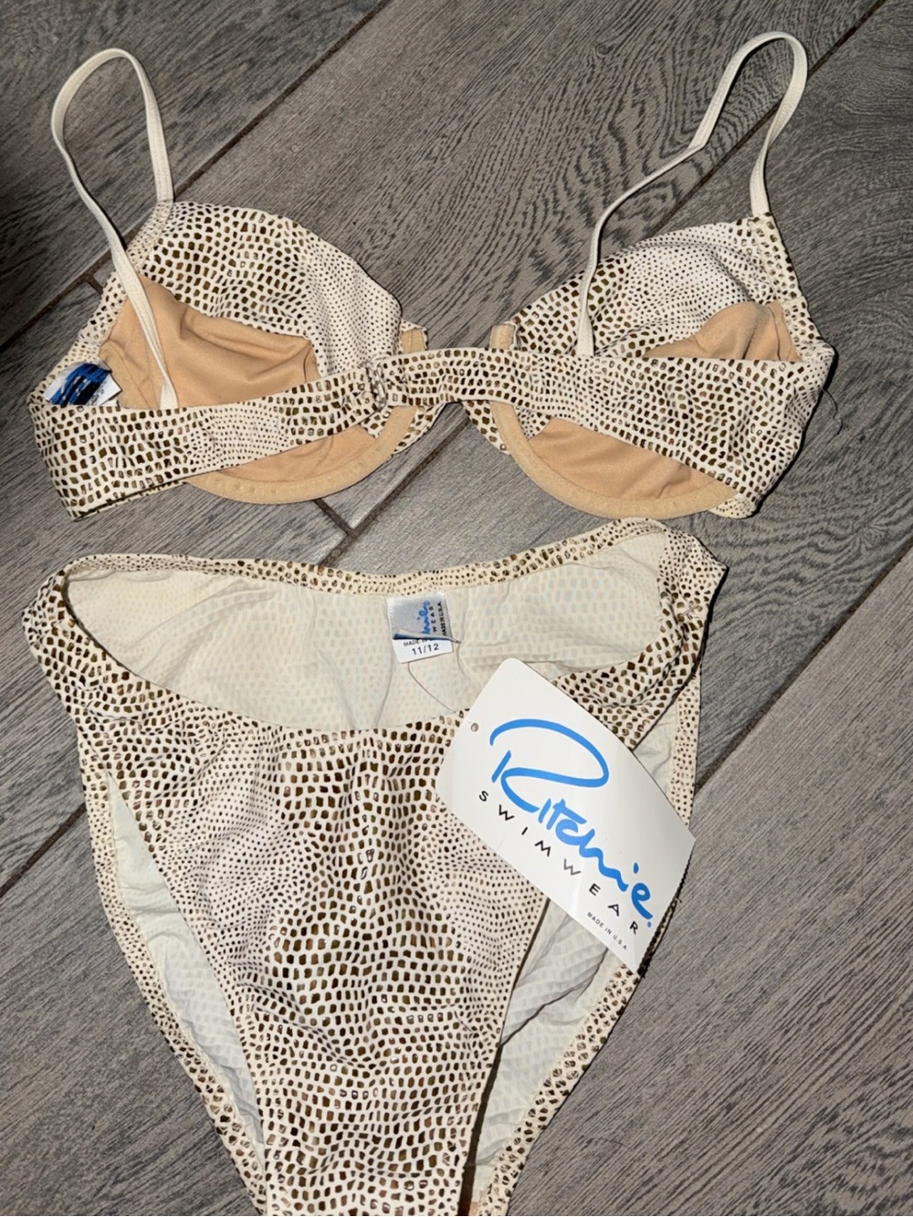 NWT Ritchie Swimwear
Printed Bikini Set 2 - Picture 4 of 5
